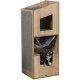 Trixie CityStyle turn de zgariat pentru pisici maro gri 41 x 38 x 105 cm